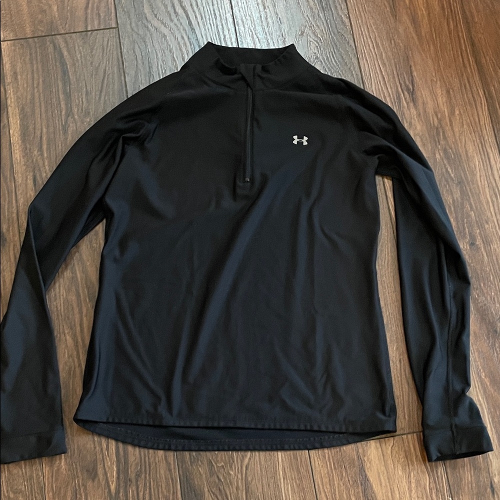 Under Armour Black Quarter Zip Pullover